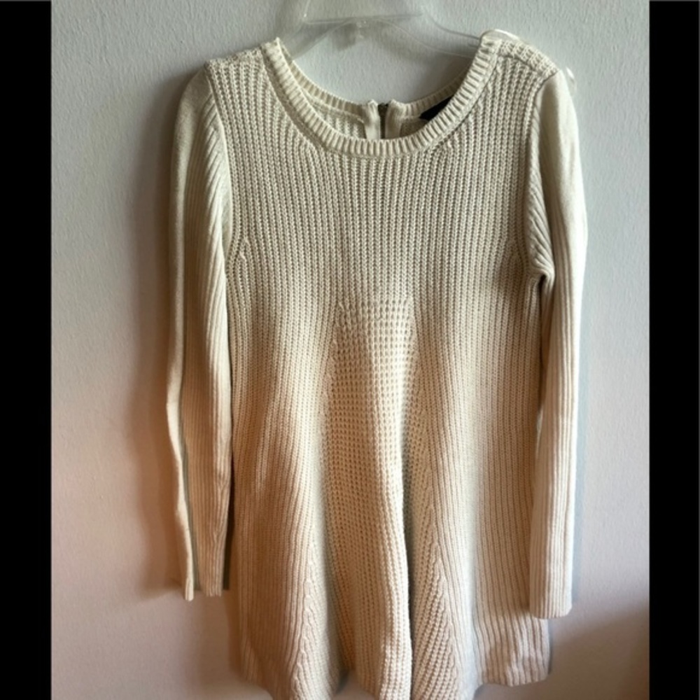 Romeo and Juliet couture cream sweater